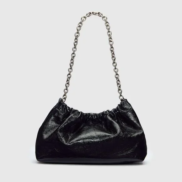 Reformation Dahlia Shoulder Bag Black - Size OS - Picture 1 of 4